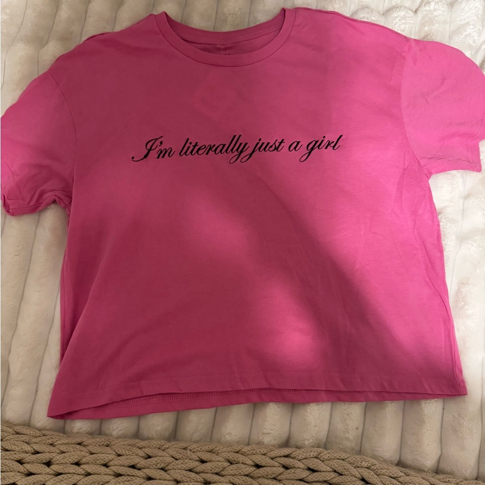 Pink Graphic T-Shirt
